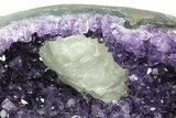 Amethyst Jewelry Box Geode On Stand - Gorgeous #94204-6